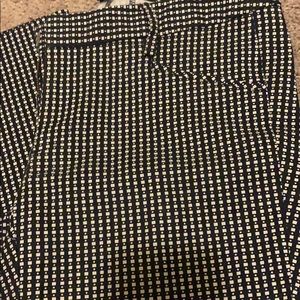 Gap checked pants